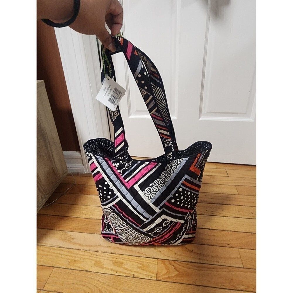 Vera Bradley Northern Stripes Tote Bag - Picture 10 of 12